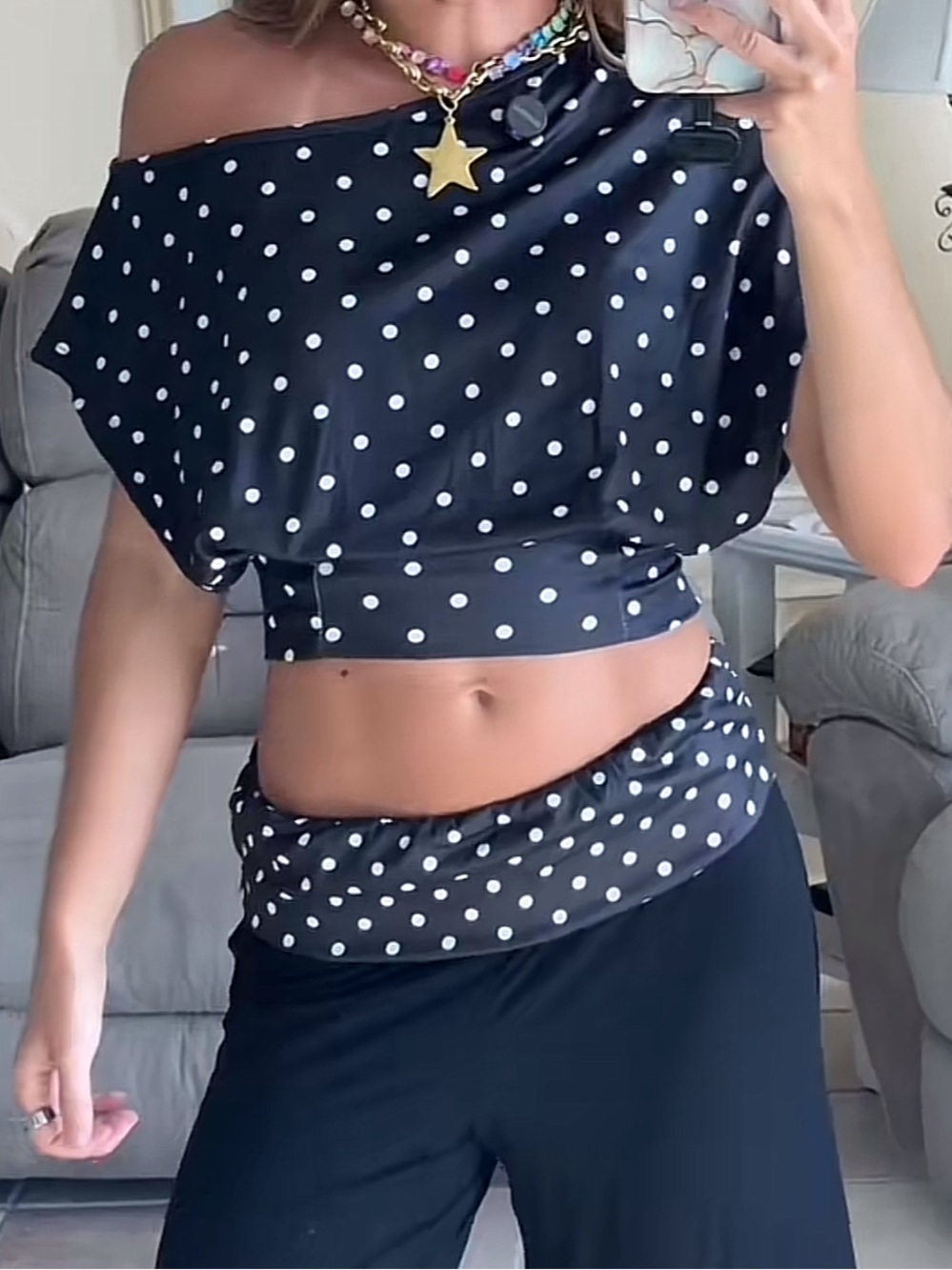Viral TikTok off the shoulder top